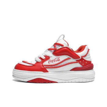 Coca Cola Anti Slip Wear Resistant Low Top Skateboard Shoes Unisex