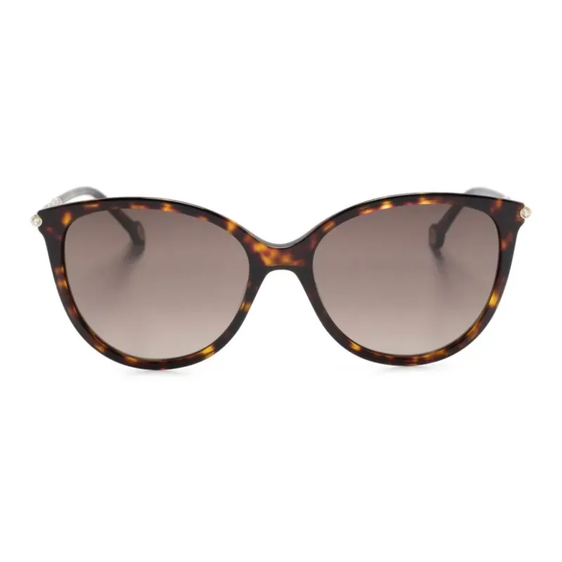 CarolinaHerrera Logo-plaque Oversize-frame Sunglasses-3