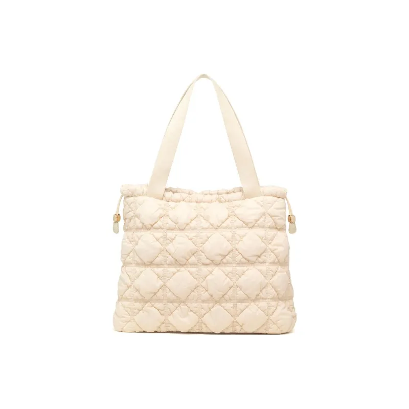 CARLYN Nylon One Shoulder Handbag Regular Women's Ivory-0