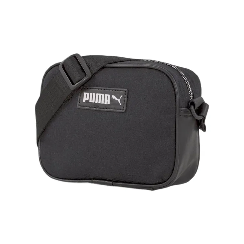 PUMA Fabric Shoulder Bag, Crossbody Bag Regular Unisex Black-1