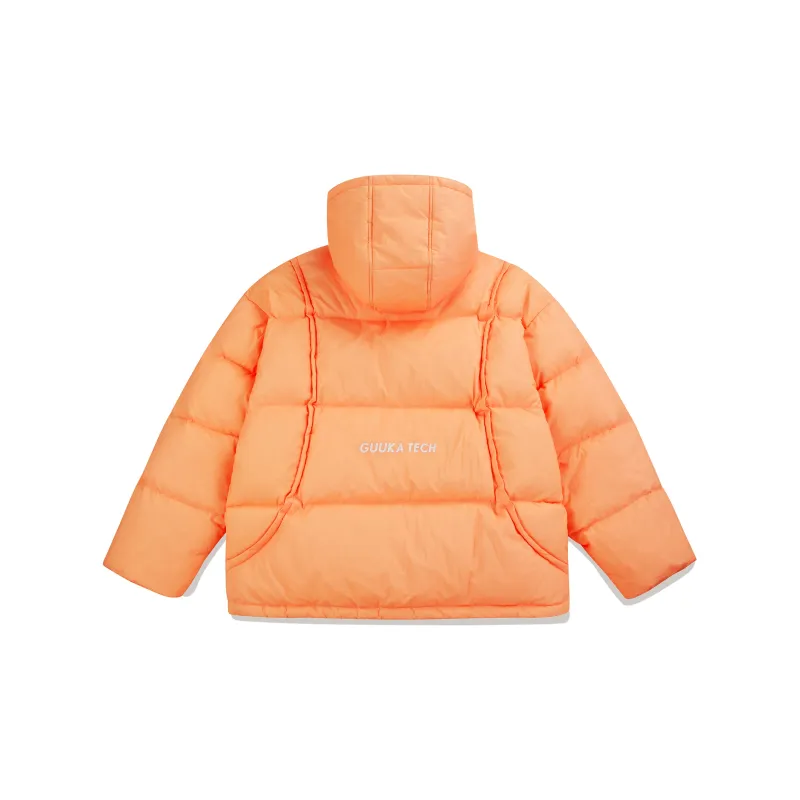 Guuka Down Jacket Unisex Orange-1