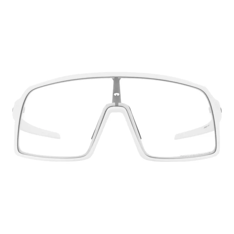 Oakley Irregular Shape Sunglasses Men's White-1