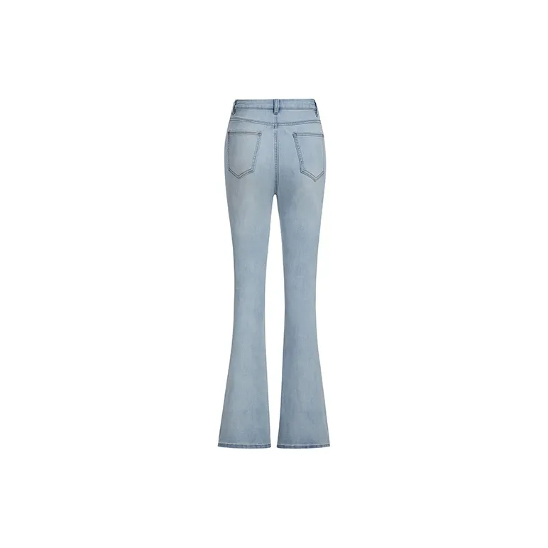 Wen Shan Jeans Women's Light Blue-1