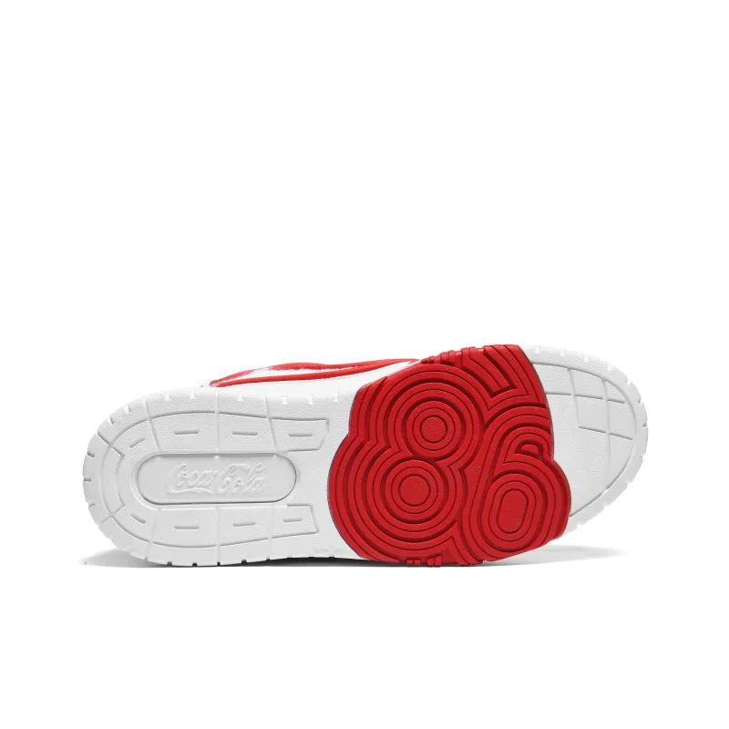 Coca Cola Anti Slip Wear Resistant Low Top Skateboard Shoes Unisex-11