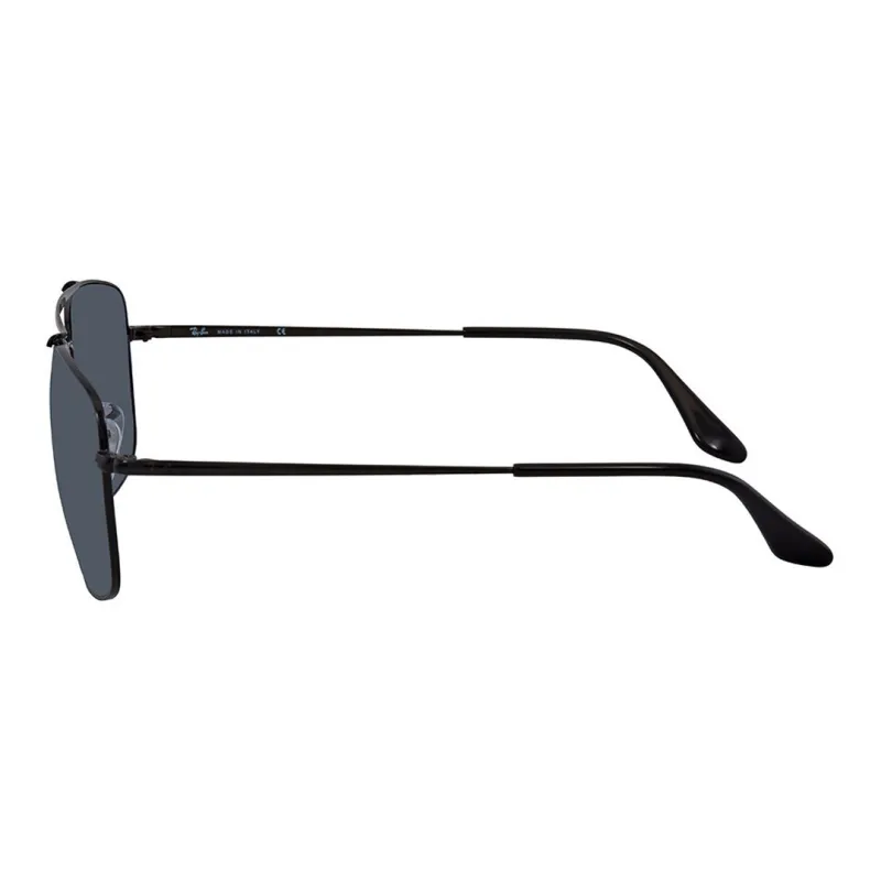 RayBan Rectangular Sunglasses Unisex Black-2