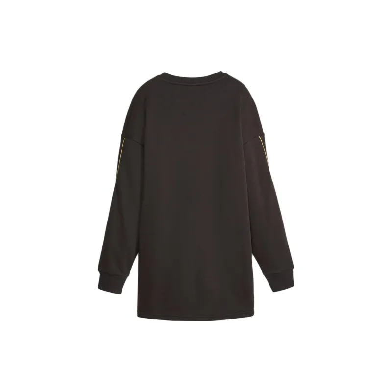 PUMA T-shirt Long ESS+ Minimal Gold Femme Sweatshirt Women's Black-1