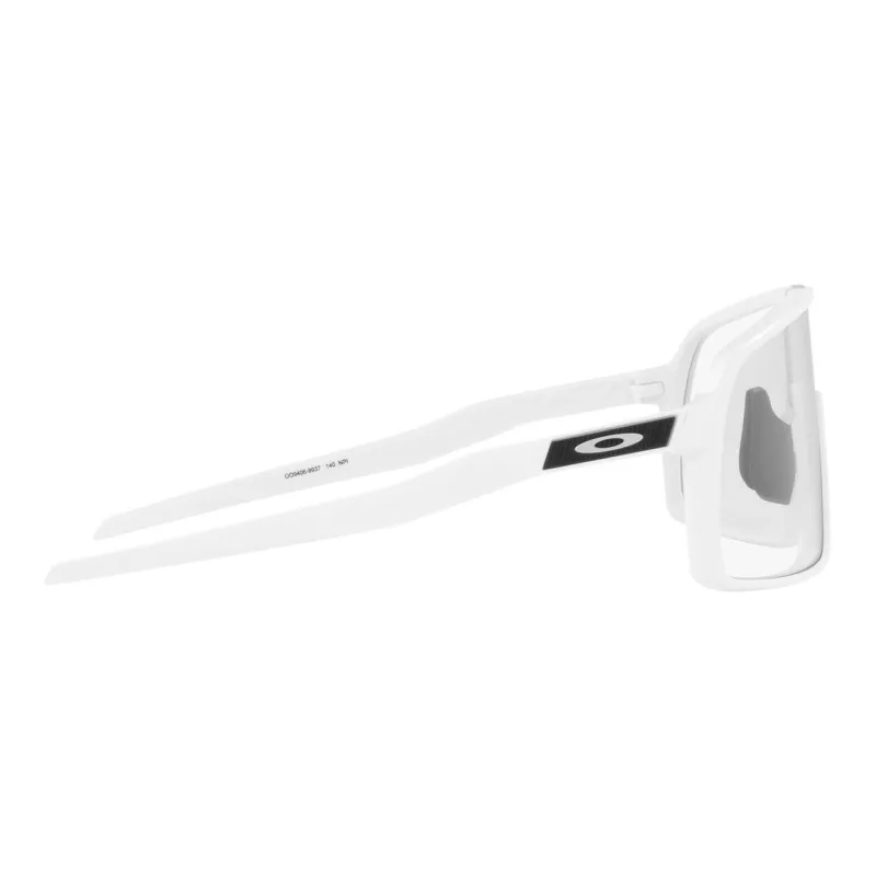 Oakley Irregular Shape Sunglasses Men's White-2