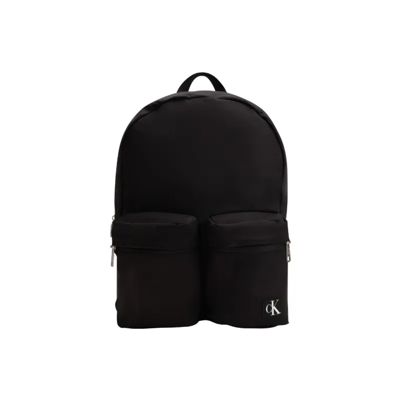CALVIN KLEIN Fabric Backpack Men's Space Black-0