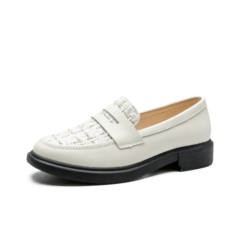 FLOSSIE Loafers Women's Black, Beige-4