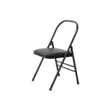 Black PU Single Chair[25 Tube Diameter/1.2 Wall Thickness]