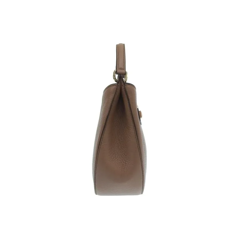 Furla Leather Shoulder Bag, Crossbody Bag, Handbag Women's Caramel-2