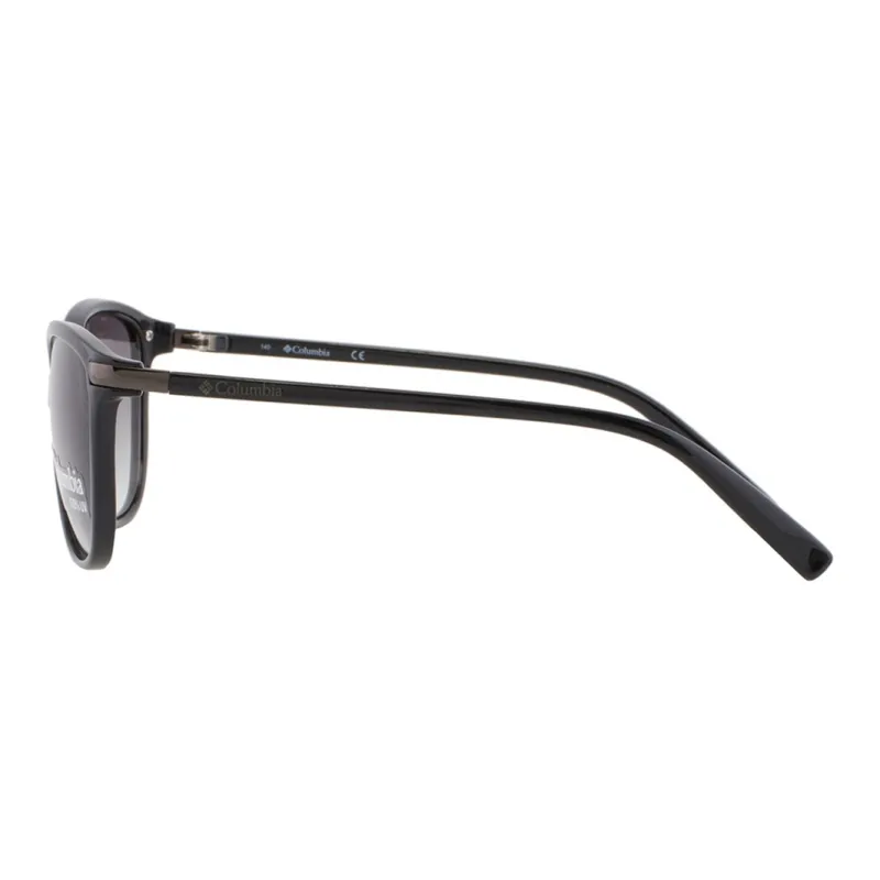 Columbia Plastic Oval Sunglasses Women's Black-3