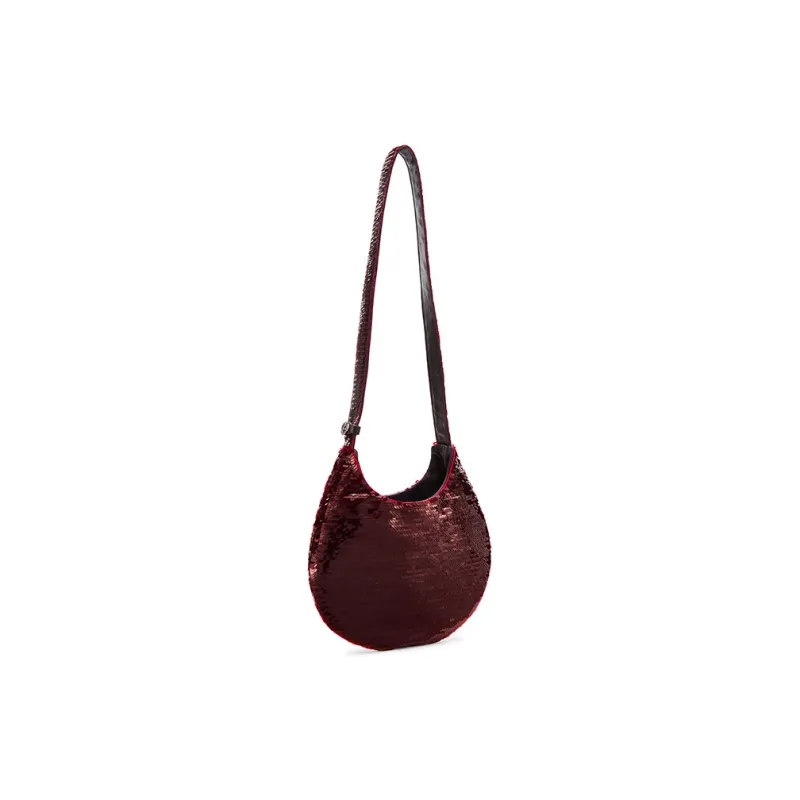 Lost In Echo Sheepskin Waterdrop Shaped Bag Shoulder Bag Unisex-7