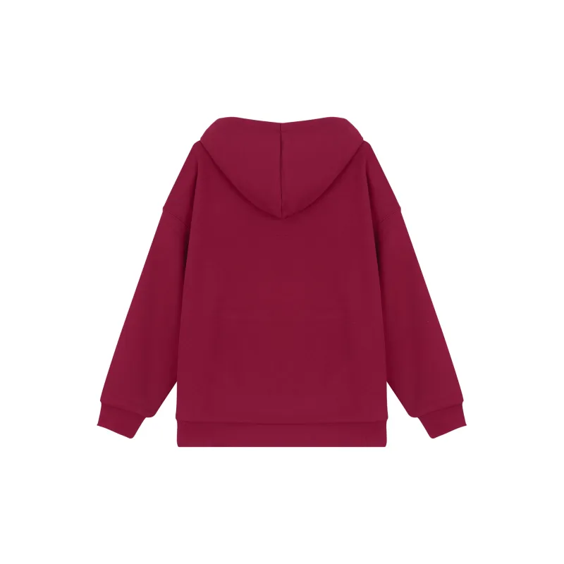 RUMMANDY Sweatshirt Unisex Burgundy-1