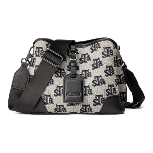 ST&SAT Shoulder Bags Black