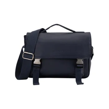 CALVIN KLEIN Blended Material Handbag Regular Men's Indigo