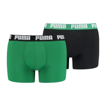 PUMA Basic Men's Boxers 2 Pack Underpants Men's 2 Pack Amazon Green