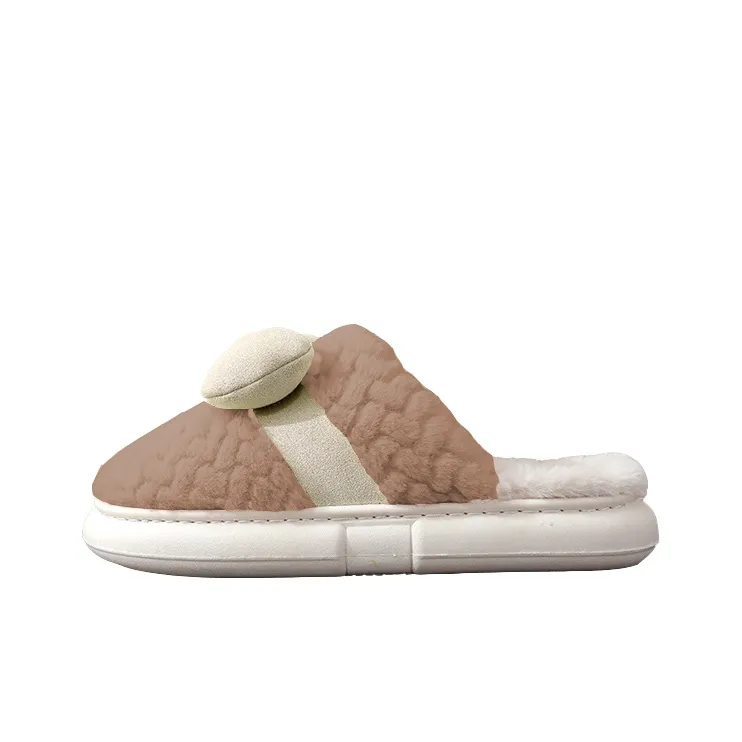 YUSHIPOLUO Wrap toe Slippers 2cm Unisex-4