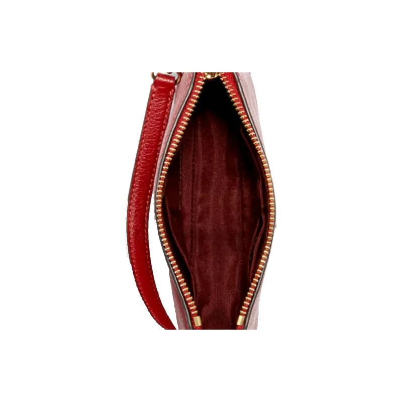 COACH Nolita Leather Crossbody Handbag, Shoulder Bag Women's Red-3
