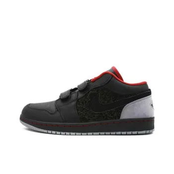 JORDAN 1 Retro Low Velcro Stealth