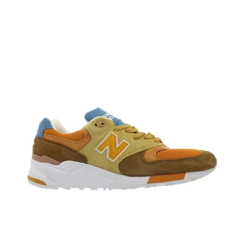 New Balance X J.Crew 999 'Brown Orange White'-1