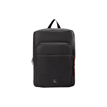 CALVIN KLEIN Blended Material Backpack Men's Moon Mist Gray