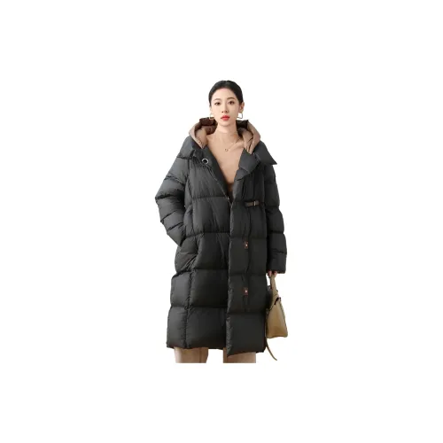 SMEN Down Jackets Women's Black