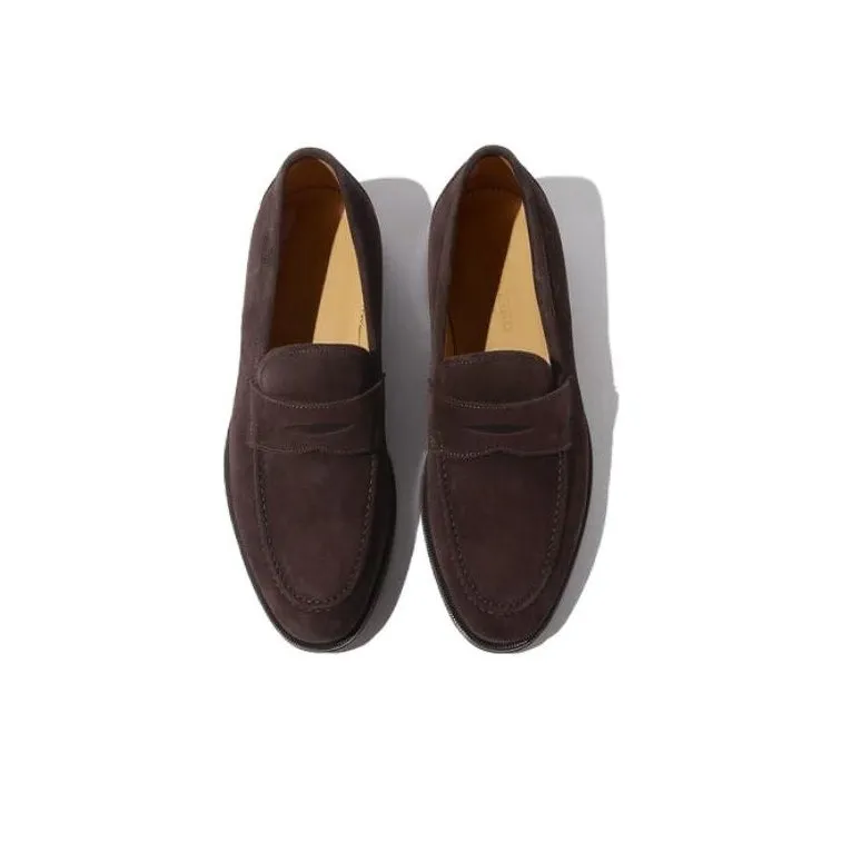 SCAROSSO Stefano Almond Toe Loafers-3