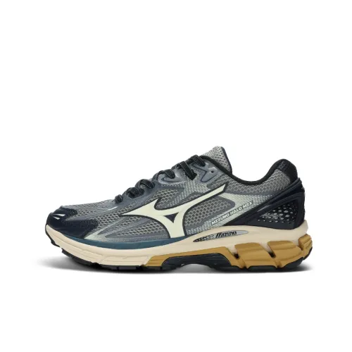 Mizuno Halo Mix Running Shoes Unisex Low-Top Cool Gray/Dark Blue