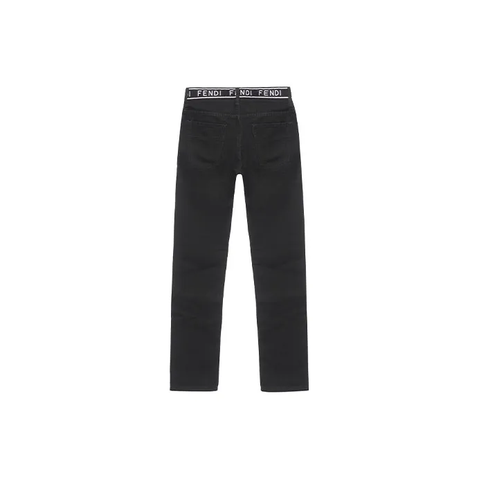 FENDI Jeans Men Black-1