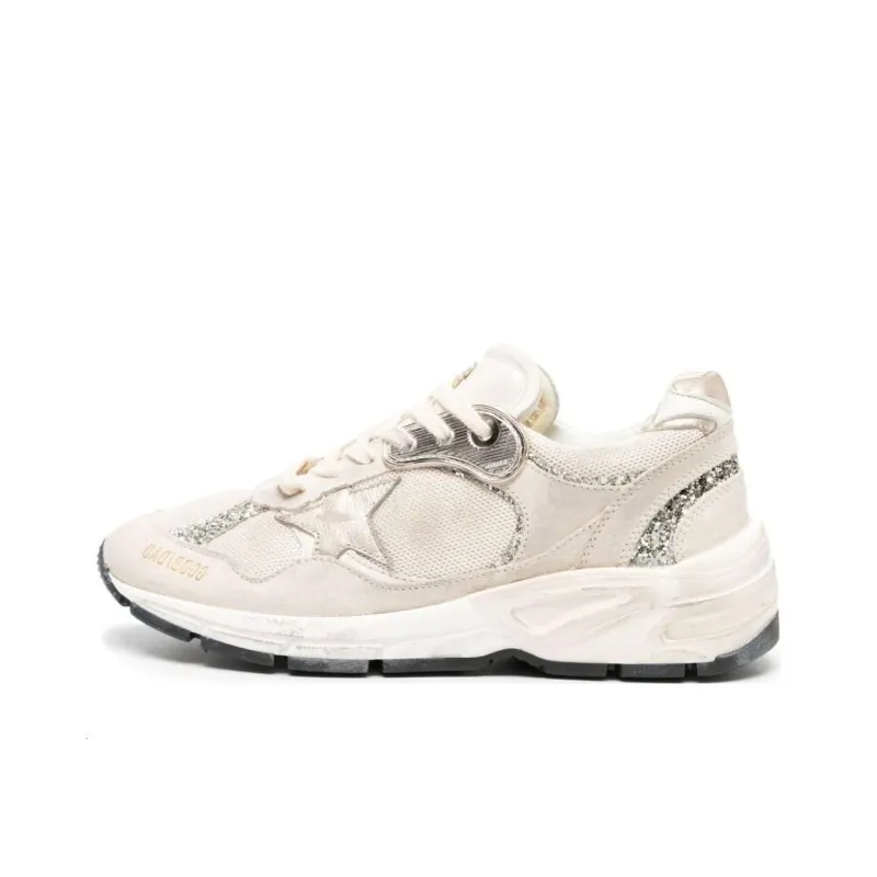 Golden Goose Star-patch Suede Distressed Sneakers-0