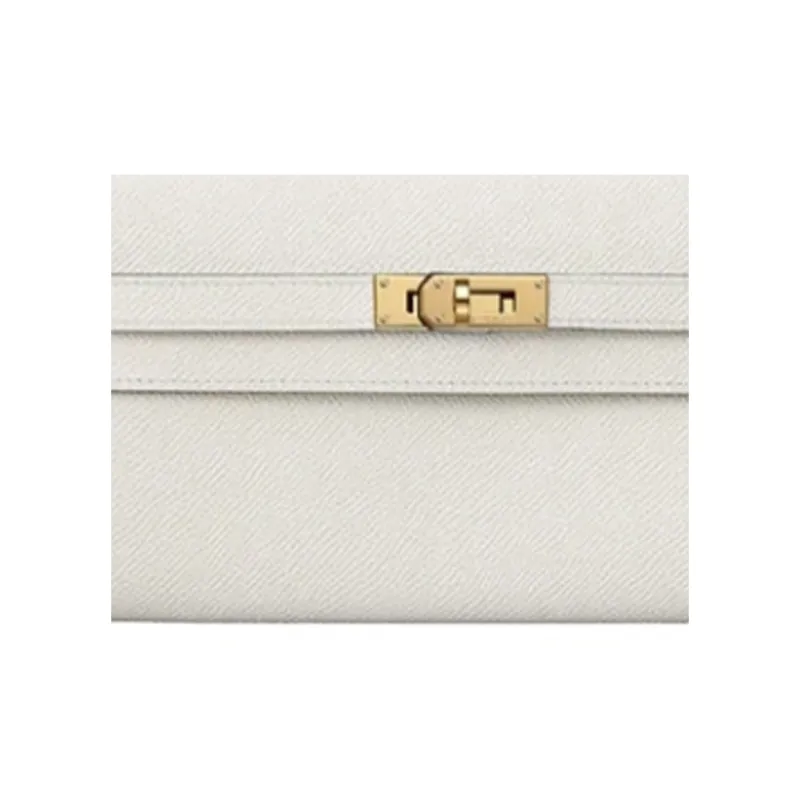HERMES Kelly To Go Calfskin Wallet, Crossbody Bag, Shoulder Bag Women's-3