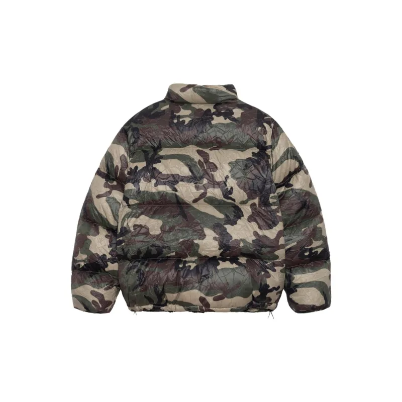 Stussy Wrinkled Nylon Down Puffer Jacket-6