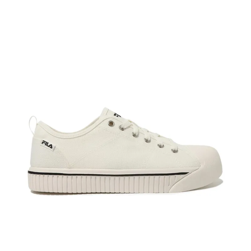 FILA Center Court G V3 Abrasion Resistant Breathable Low Top Canvas Shoes Unisex Beige Korean Style-1