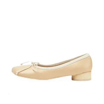 MM6 Maison Margiela Anatomic Leather Ballerina Shoes