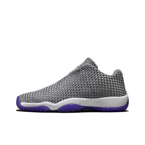 Jordan Future Low Wolf Grey Court Purple GS