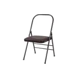 Brown PU Single Chair[22 Tube Diameter/1.5 Wall Thickness]