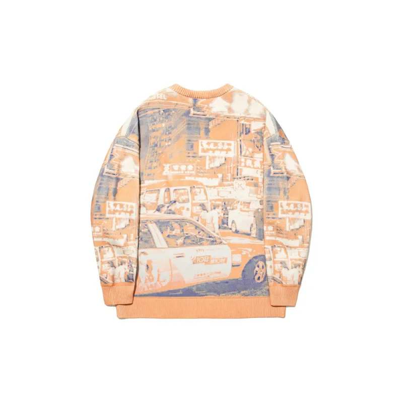 LiNing x STEVEN HARRINGTON Knitwear Men's City Night All Over Print-1
