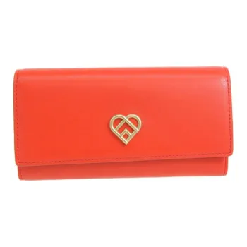 Furla Leather Wallet Women's Red