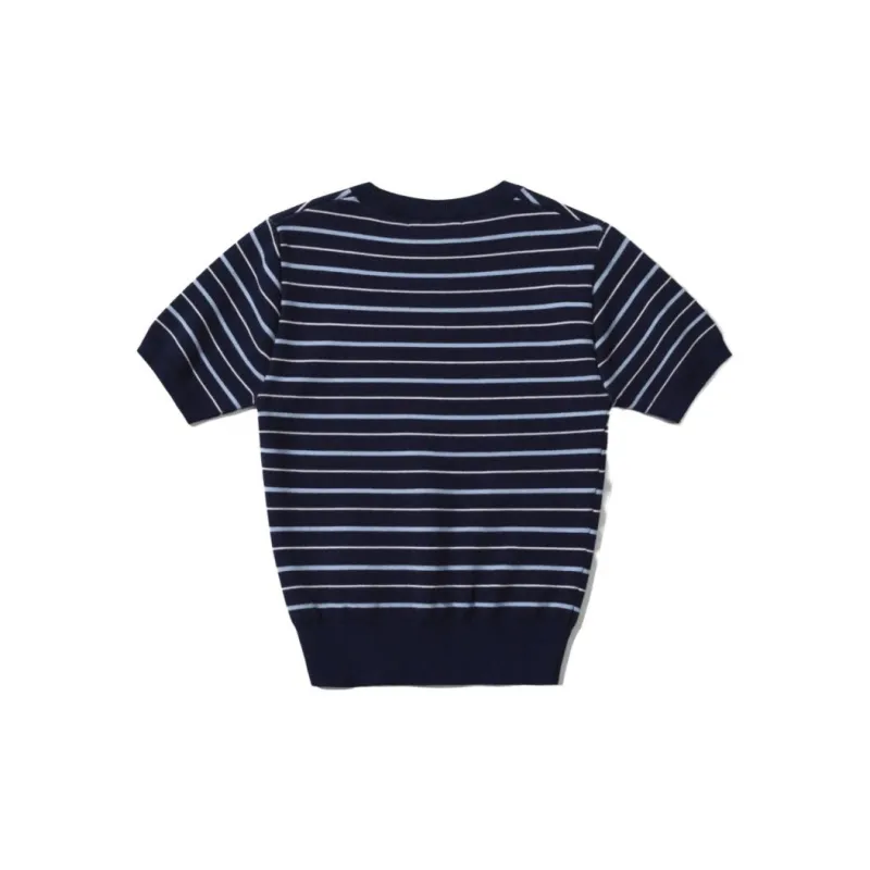 5252 BY O!Oi Regular T Shirt Women's Marine Blue-1