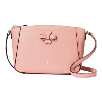 Kate Spade Leather Shoulder Bag, Crossbody Bag Small Size Women's Taupe