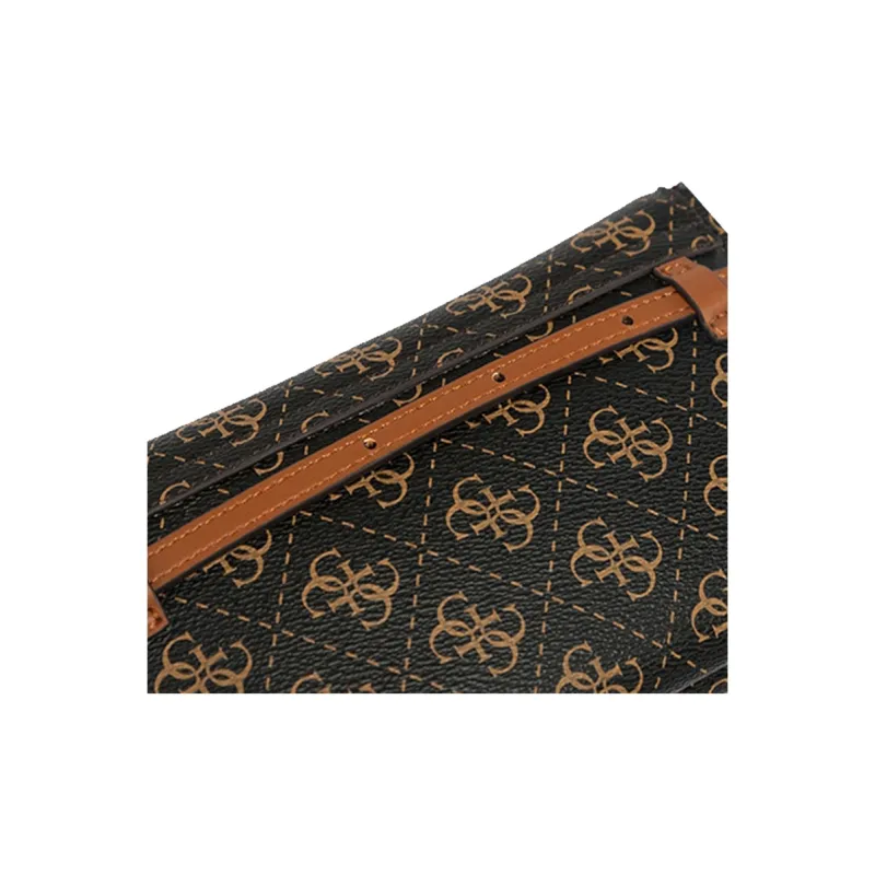 GUESS PU 3-in-1 Fanny Pack Envelope Bag Small Size Women's Black-4