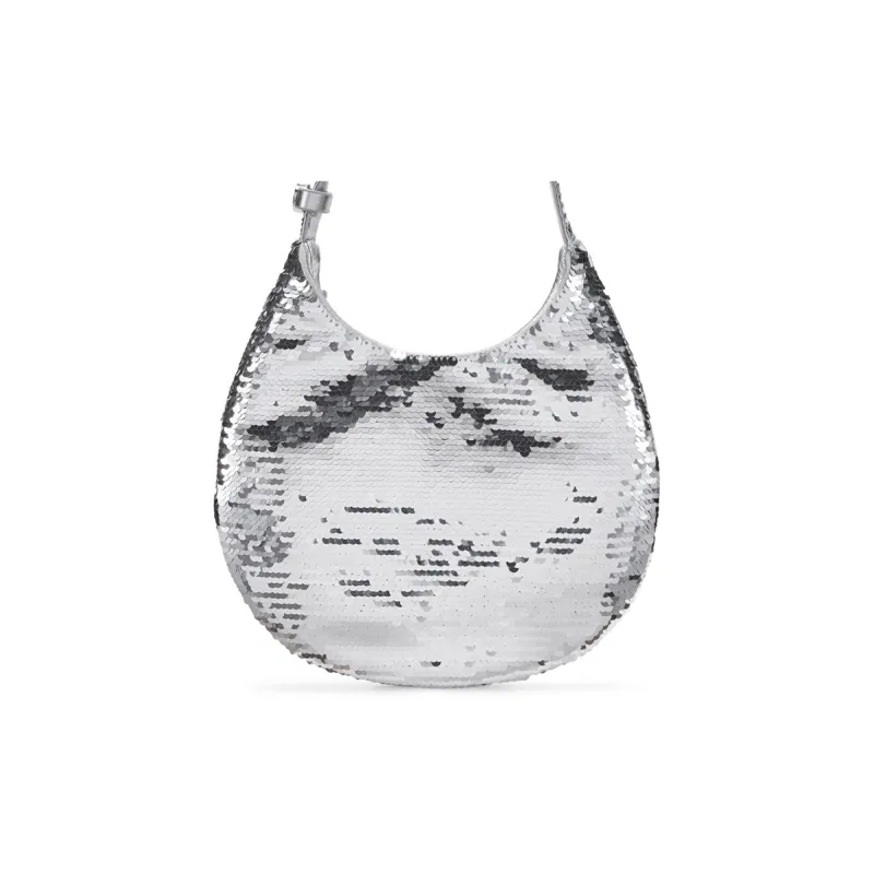 Lost In Echo Sheepskin Waterdrop Shaped Bag Shoulder Bag Unisex-14