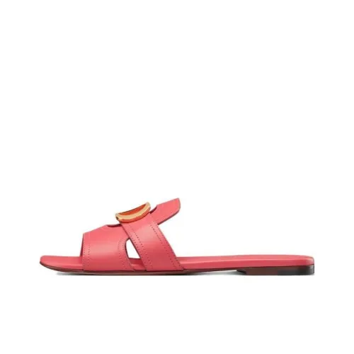 DIOR 30 Montaigne Slide Slippers Women's Red