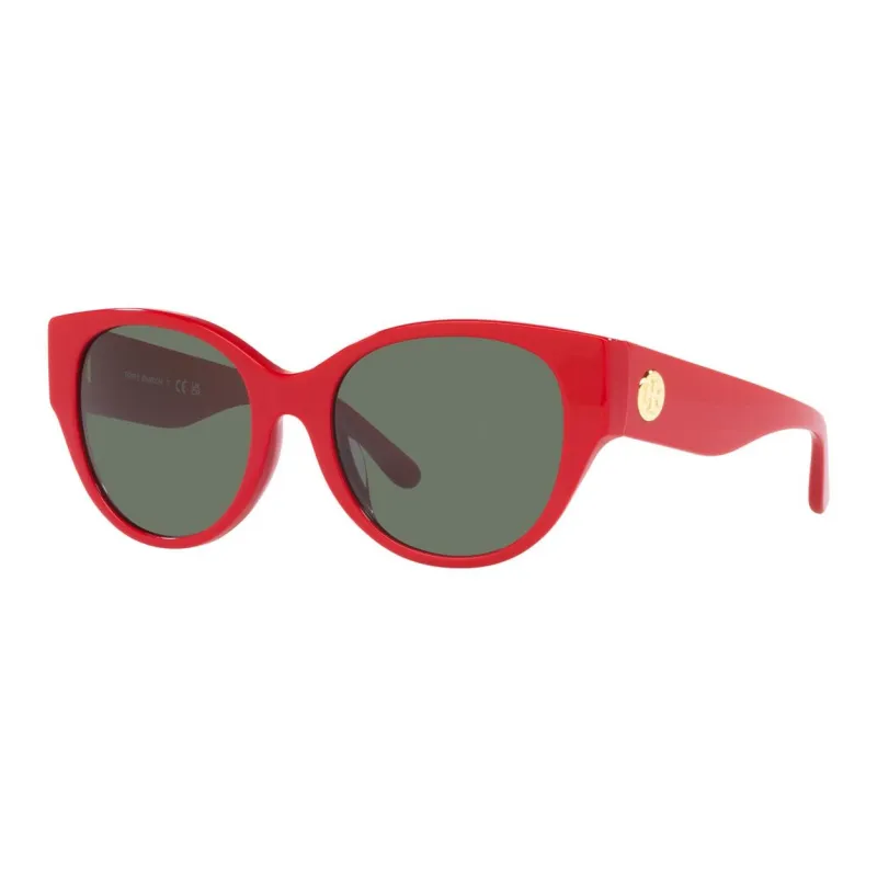 TORY BURCH Plastic Cat Eye Sunglasses Women's Red-0