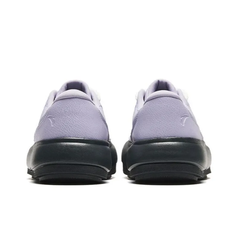 Anta Donut Durable Breathable Low Top Skateboard Shoes Women's Purple-4