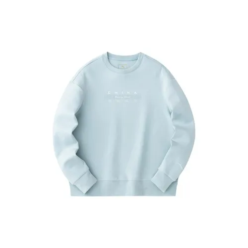 Anta Variety Training Collection Sweatshirt Women's Crystal Luminous Blue