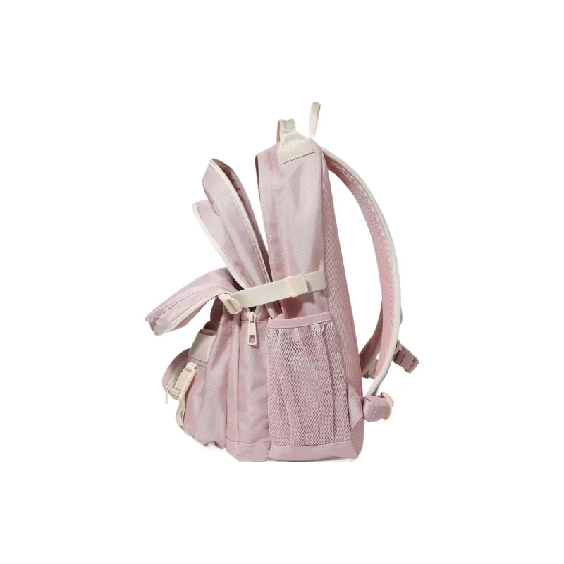 FILA Polyester Backpack Regular Unisex Light Pink-3