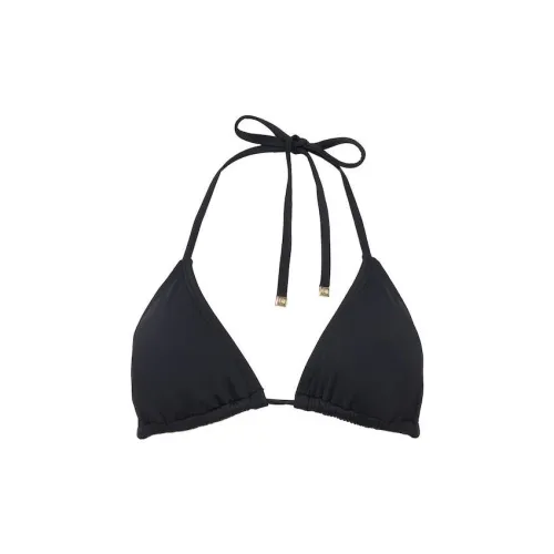 MICHAEL KORS Stretch Nylon Triangle Bikini Top