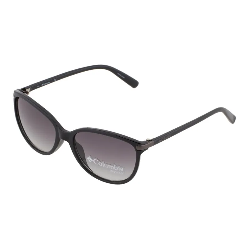 Columbia Plastic Oval Sunglasses Women's Black-2